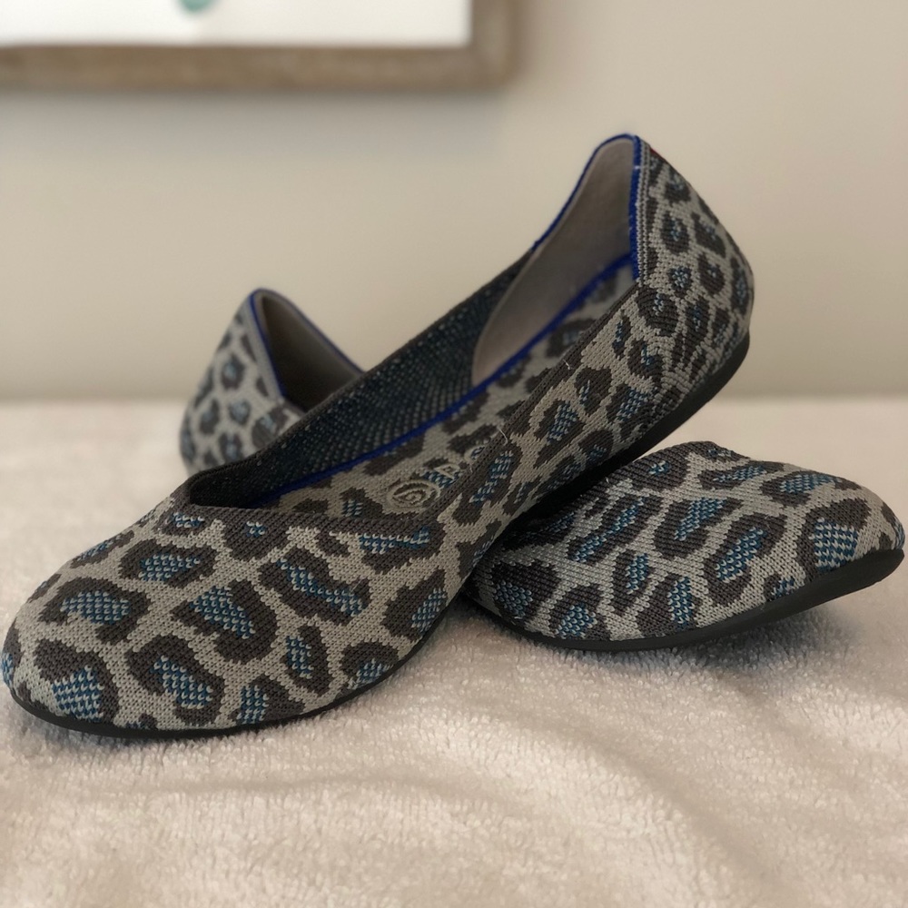 Rothy‘s - Flat size 9 - Gray Spot - EUC